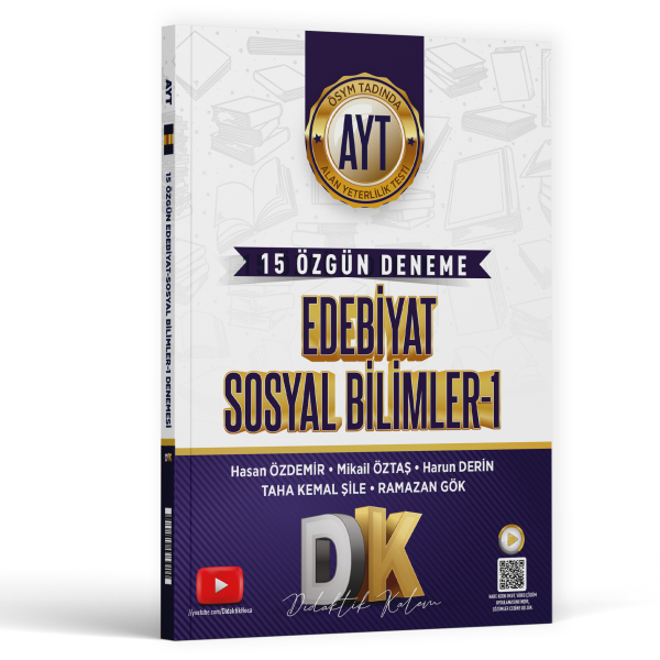 DİDAKTİK KALEM YKS AYT DNM EDEBİYAT-SOS 1 - 25-26